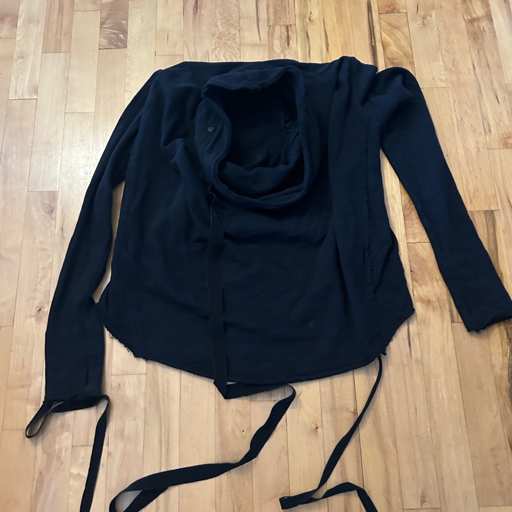 Studio B3 Black Cowel Neck Sweater Top — Size EU 32/34